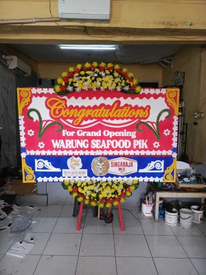Papan Bunga di Panjang Jiwo Tenggilis Mejoyo